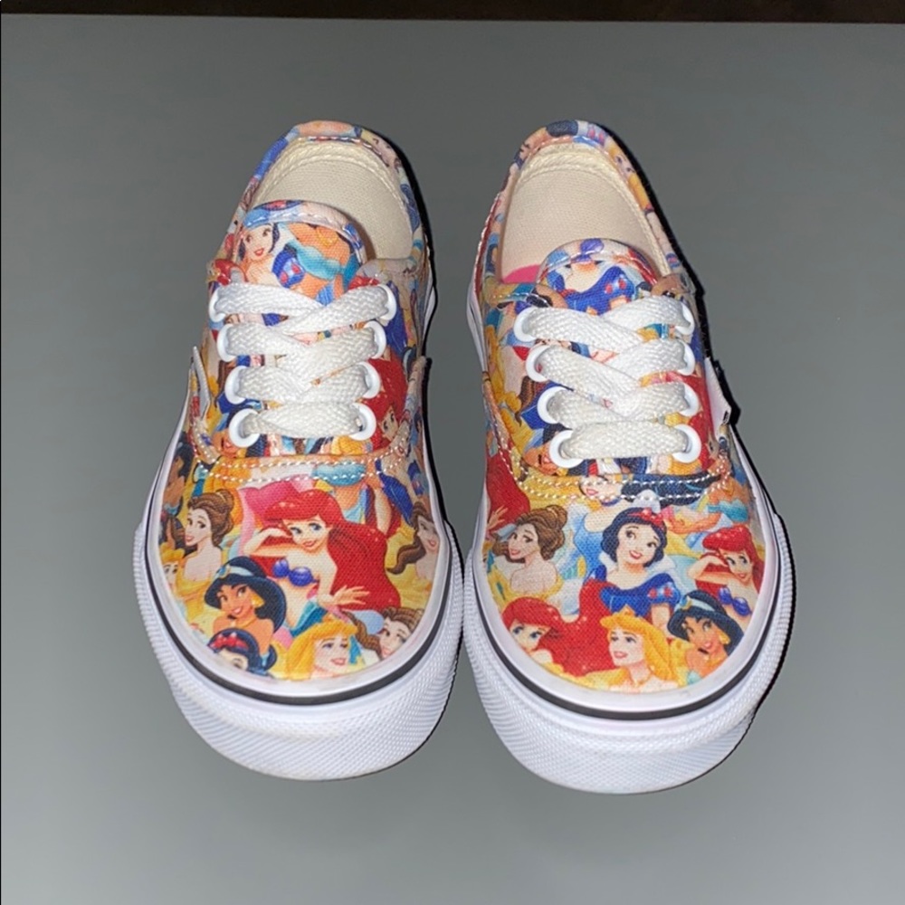 Kids size 11 Disney princess Vans